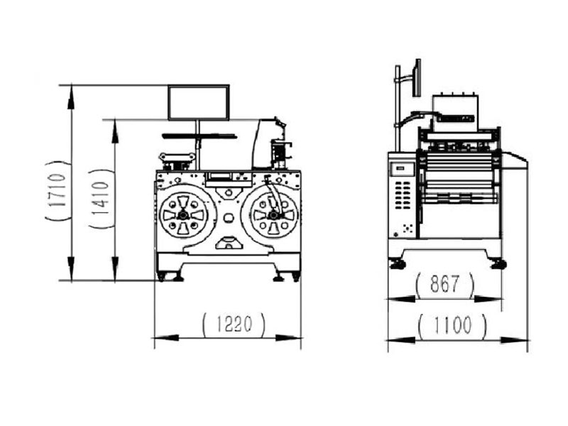 CH-2200E Roll-to-roll Digital Printing Machine1