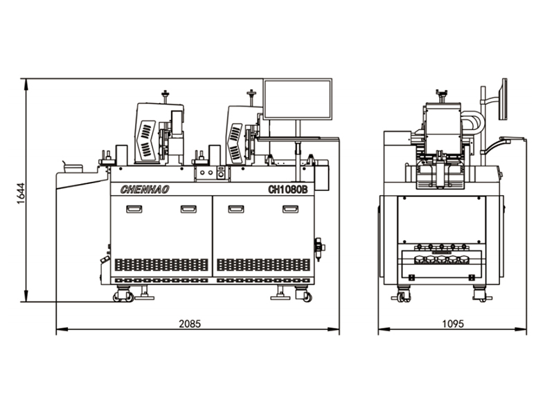 CH-1080B Color One-Pass UV Printing Machine1